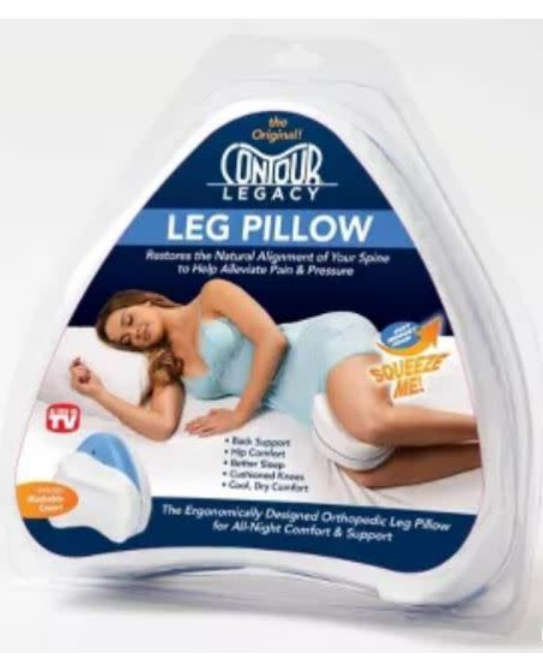 Memory Pillow - Leg Pillow Reduce Pressure on Lower Back Knees Back Pillow