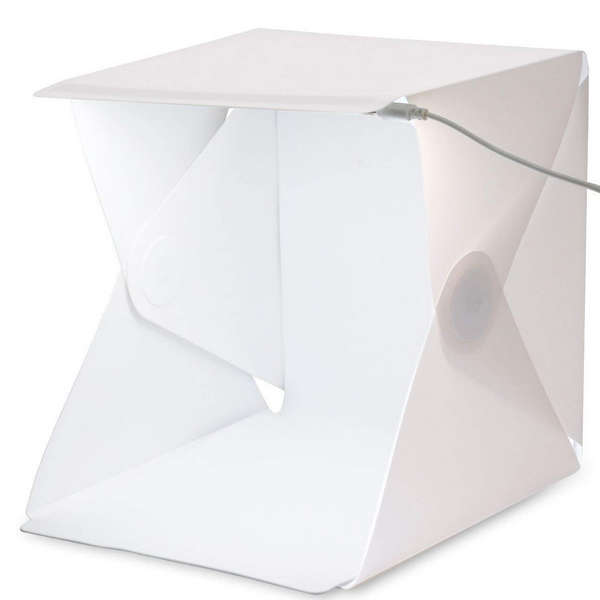 Mini folding Photographic Studio Set Portable with USB LED Lighting