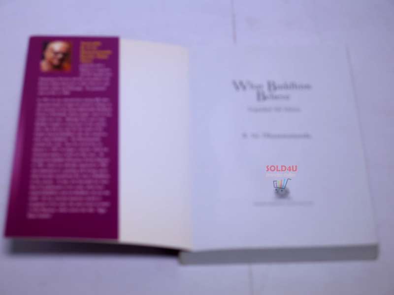 What Buddhists Believe: K. Sri Dhammananda