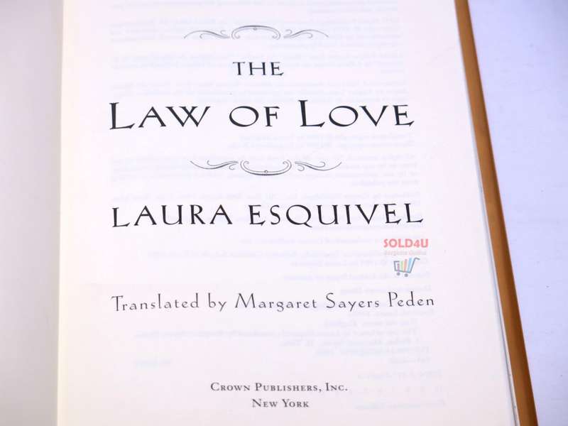 The Law of Love Novel by Laura Esquivel