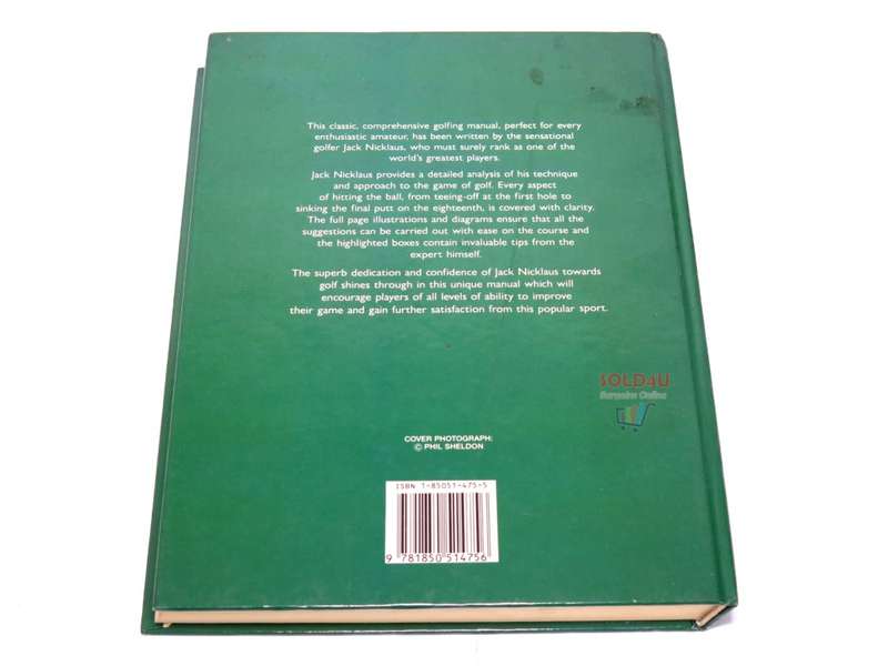 GOLF My Way Book by Jack Nicklaus with Ken Bowden