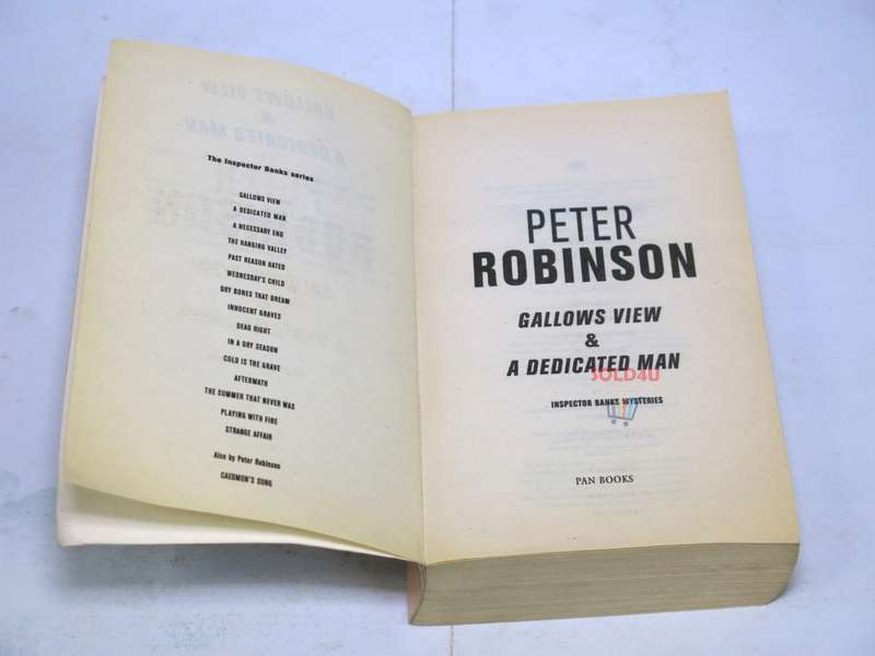 A Dedicated Man Gallows View (Omnibus) by Peter Robinson
