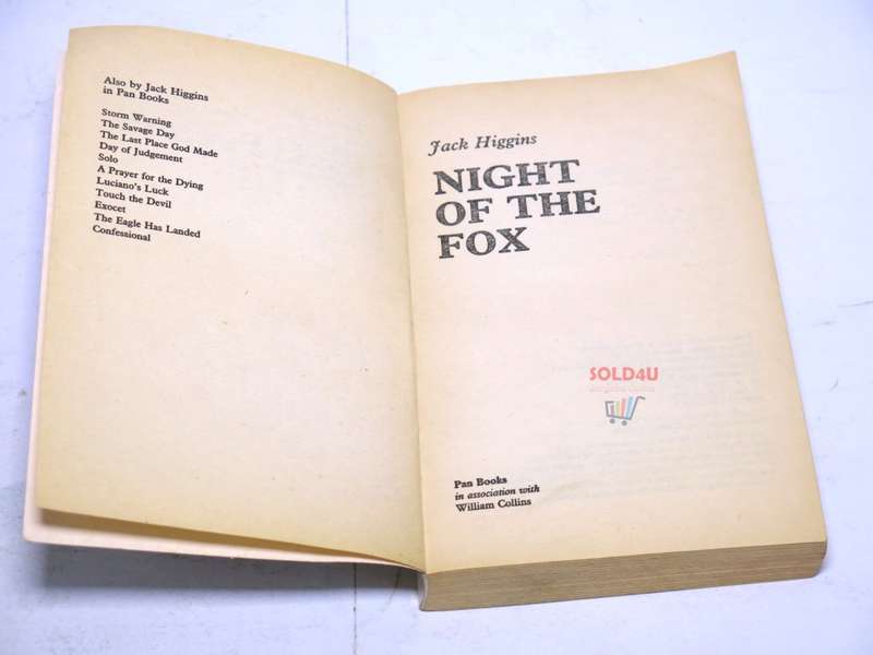 Night of the Fox Novel by Jack Higgins