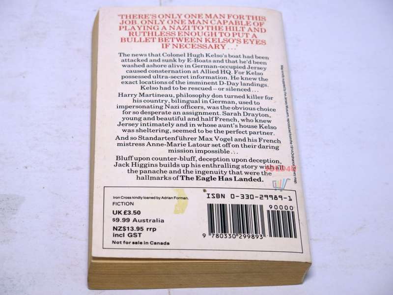 Night of the Fox Novel by Jack Higgins