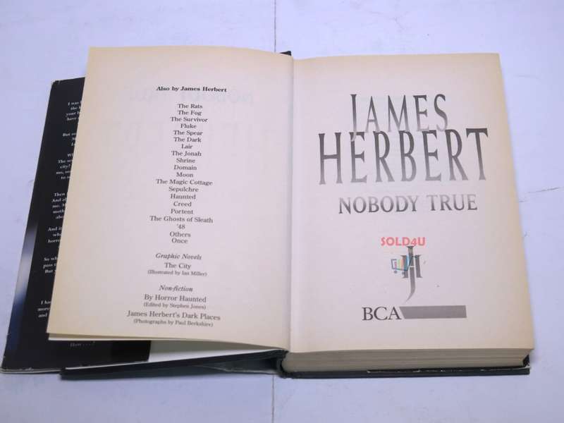 Nobody True by James Herbert
