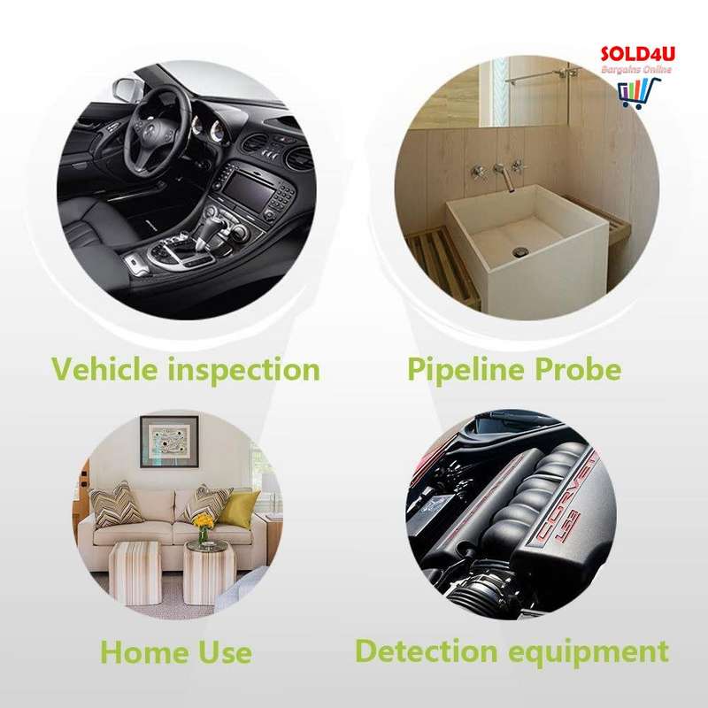 2 In 1 Waterproof 5m Micro USB Endoscope Tool for inspecting hard-to-reach areas [Android & Windows]