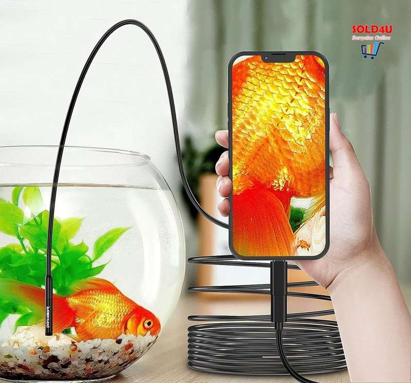 2 In 1 Waterproof 5m Micro USB Endoscope Tool for inspecting hard-to-reach areas [Android & Windows]