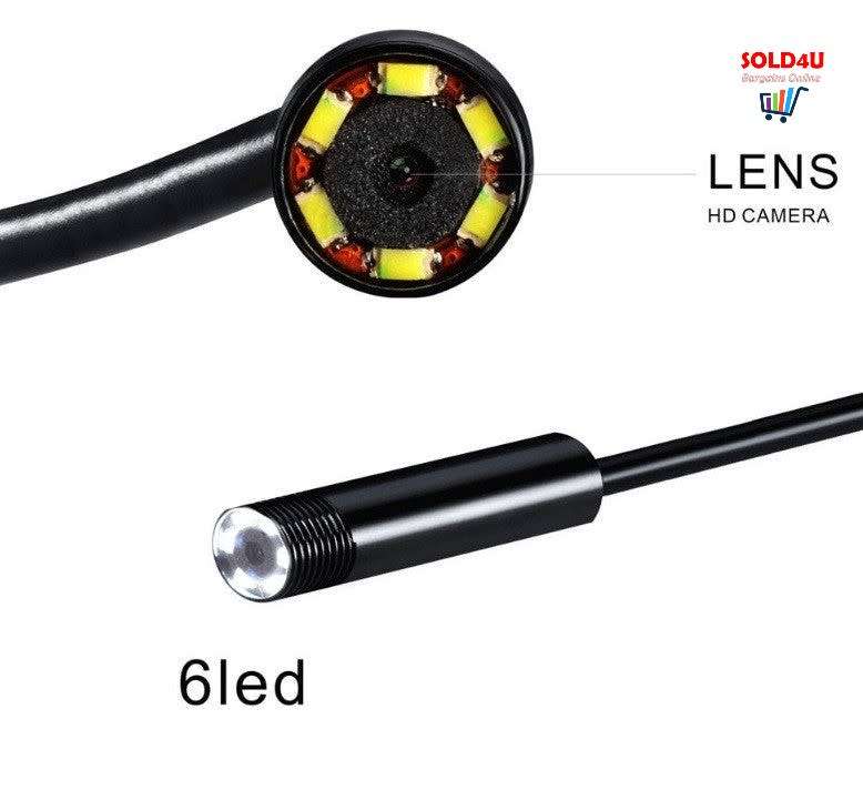 2 In 1 Waterproof 5m Micro USB Endoscope Tool for inspecting hard-to-reach areas [Android & Windows]