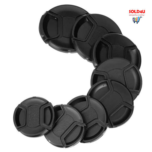 49mm 52mm 55mm 58mm 62mm 67mm 72mm 77mm 82mm Snap-On Camera Front Lens Cap Cover - 1 piece