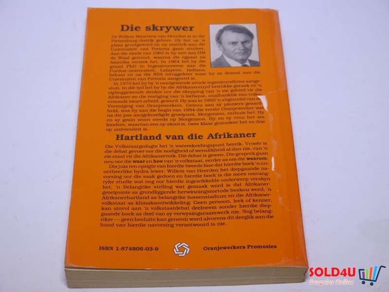 Hartland van die Afrikaner - Willem Maartens Van Heerden