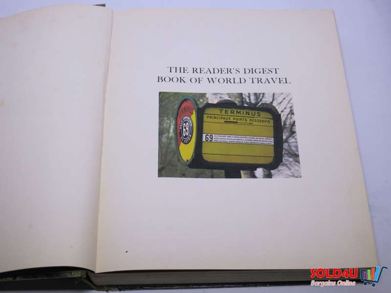 Book of World Travel Hardcover 1967 - The Reader`s Digest