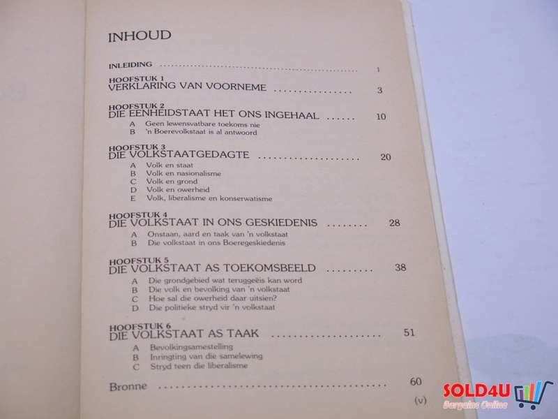 --en hier is nou ons nuwe Boerevolkstaat - 1985 - Oranjewerkers Promosies
