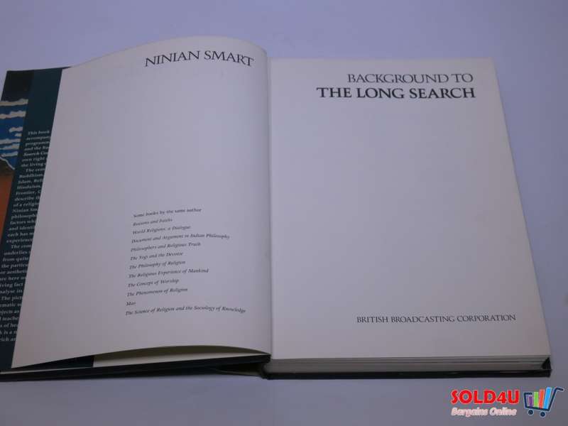 Background to The long search Hardcover Book  1977 - Ninian Smart