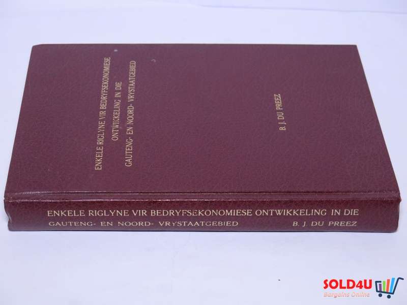 Enkele riglyne vir bedryfsekonomiese ontwikkeling in die Gauteng en Noord Vrystaatgebied 1996