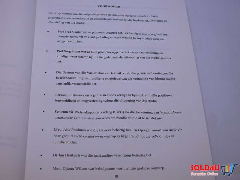 Enkele riglyne vir bedryfsekonomiese ontwikkeling in die Gauteng en Noord Vrystaatgebied 1996