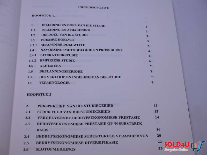 Enkele riglyne vir bedryfsekonomiese ontwikkeling in die Gauteng en Noord Vrystaatgebied 1996