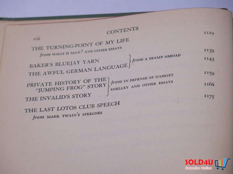 The Favorite Works of Mark Twain 1939 Garden City Deluxe Edition