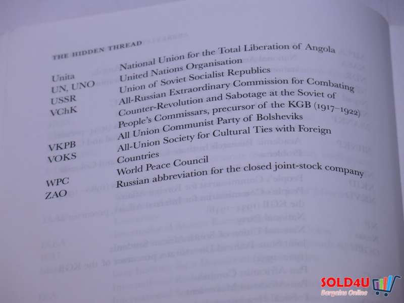 The Hidden Thread: Russia and South Africa in the Soviet era by Irina Filatova and Apollon Davidson