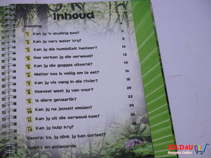 Oorleef in `n oerwoud - Claire Llewellyn