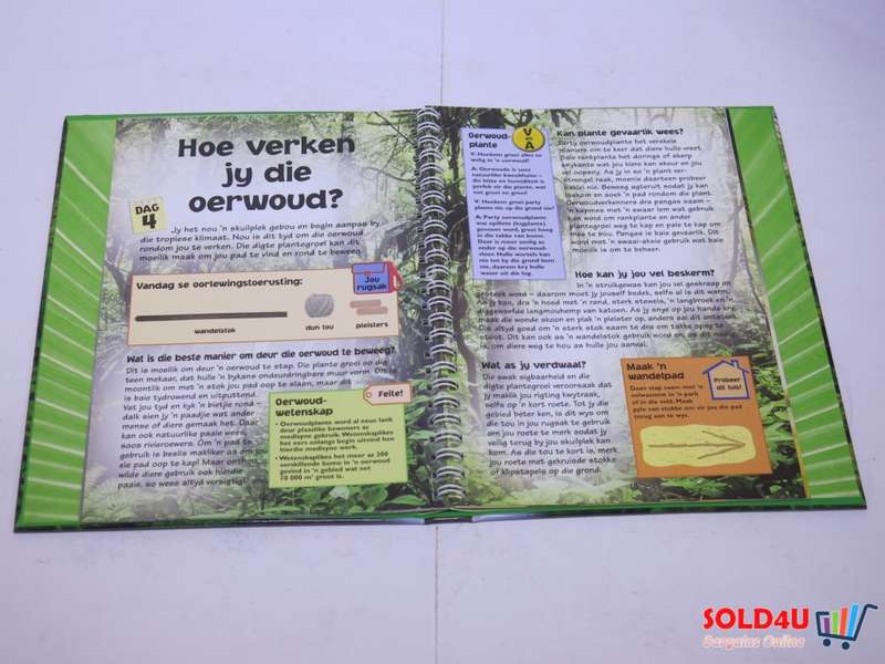 Oorleef in `n oerwoud - Claire Llewellyn