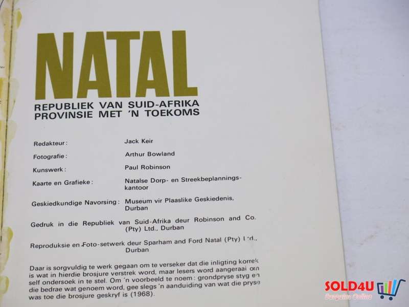 Natal Republiek van suid-afrika provinsie met `n toekoms