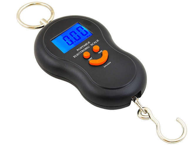 50kg Digital LCD Portable Electronic Hanging Hook Luggage Scale  - Handy when you Travel