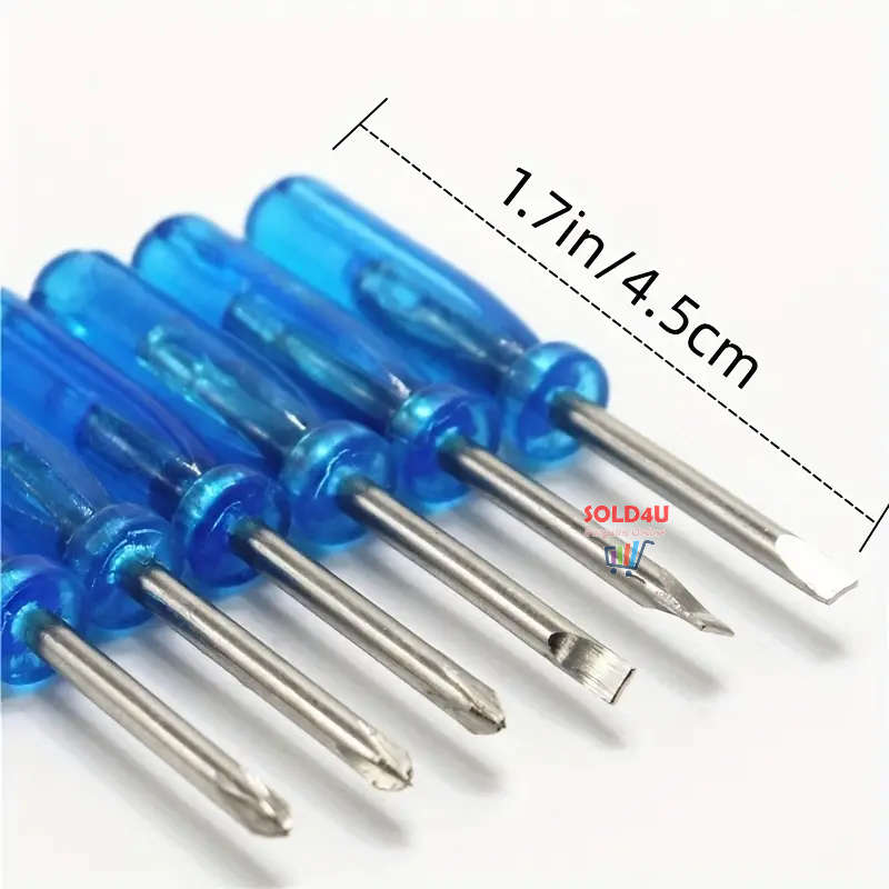 10pcs Set Mini Screwdriver Set Suitable For Small Screws