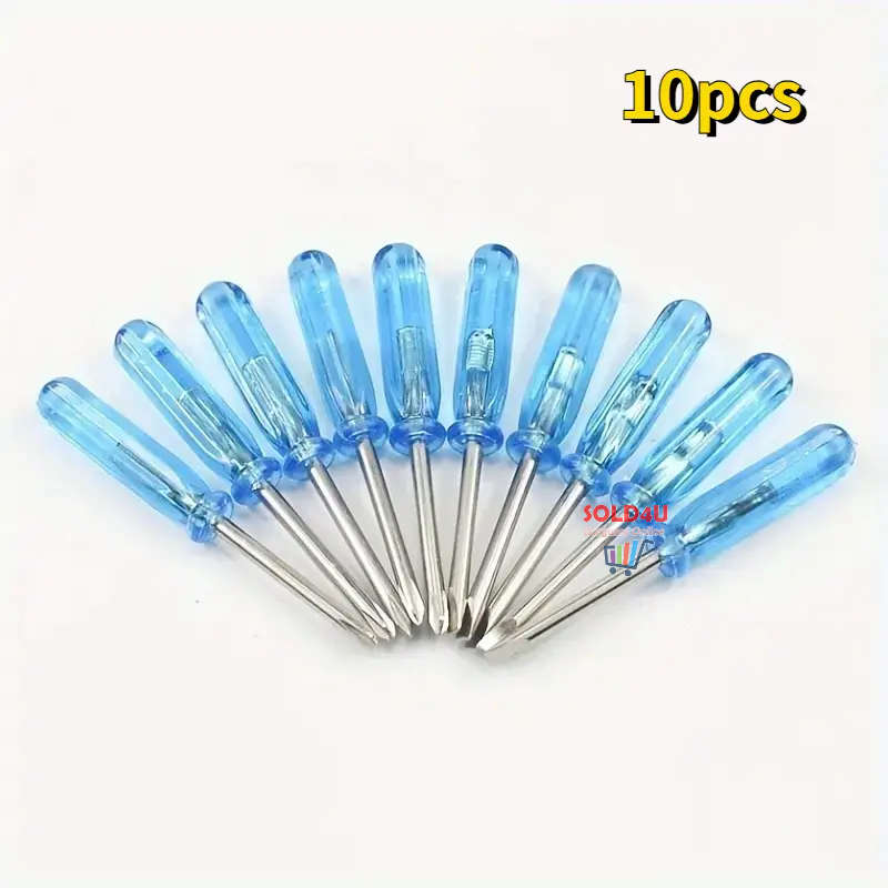 10pcs Set Mini Screwdriver Set Suitable For Small Screws