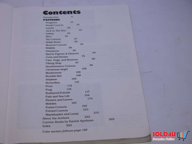 Spielman`s Original Scroll Saw Patterns- Patrick and Patricia Spielman-1990