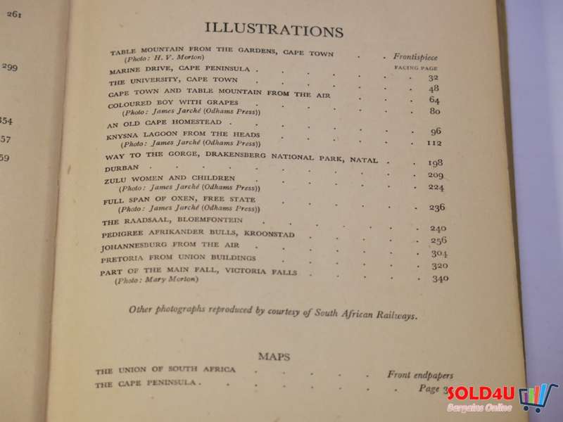 In Search of South Africa  H.V.Morton- 1948