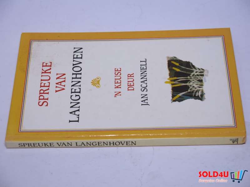 Spreuke van Langenhoven: n Keuse deur - Jan Scannell - 1989