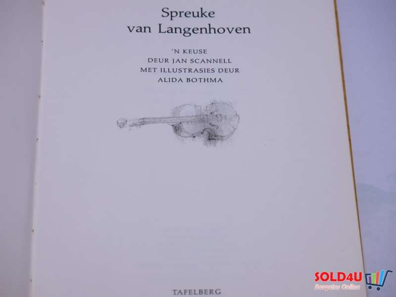 Spreuke van Langenhoven: n Keuse deur - Jan Scannell - 1989