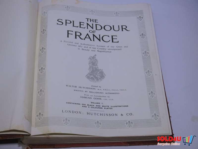 The Splendour of France: A Pictorial and Authoritative Account of Our Great and Glorious Ally