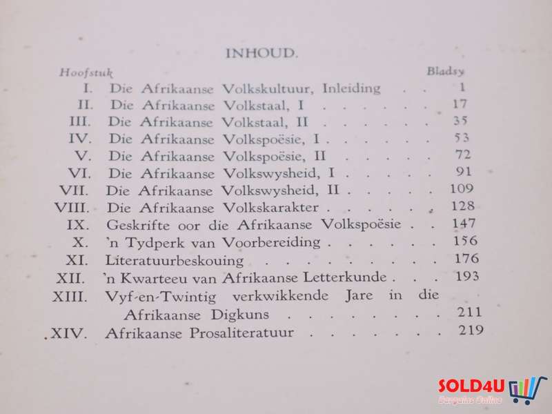 Beskouinge en Feite - S.P.E.Boshoff - 1936
