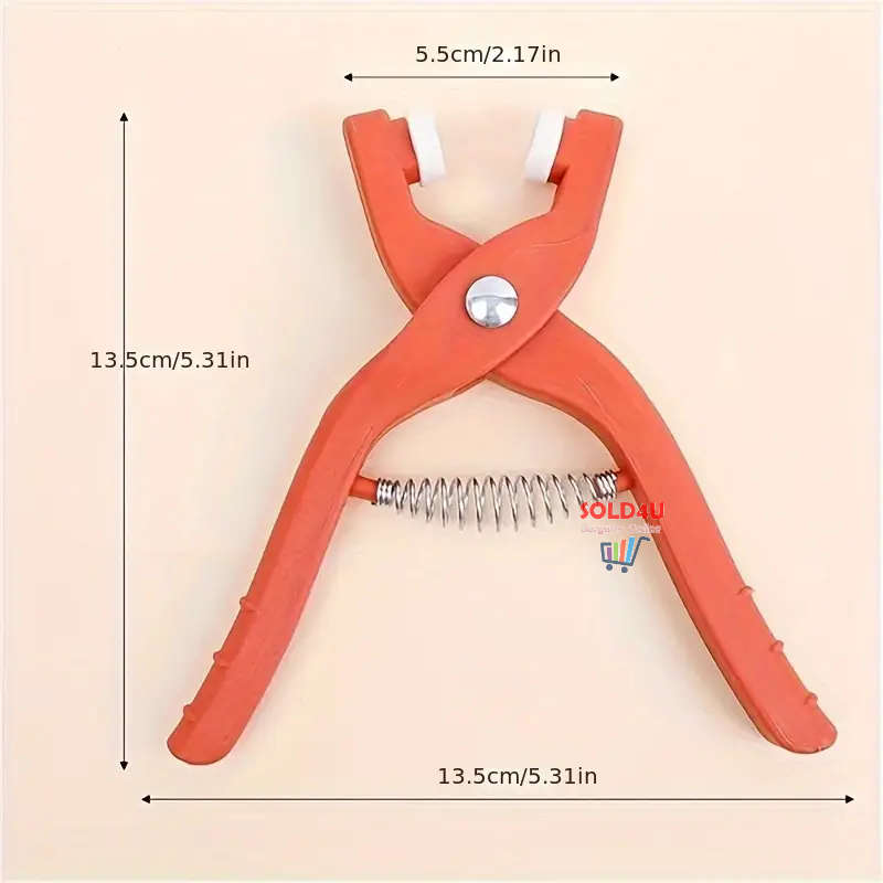 50 Piece SET Snap Button Kit  Press Studs Plier