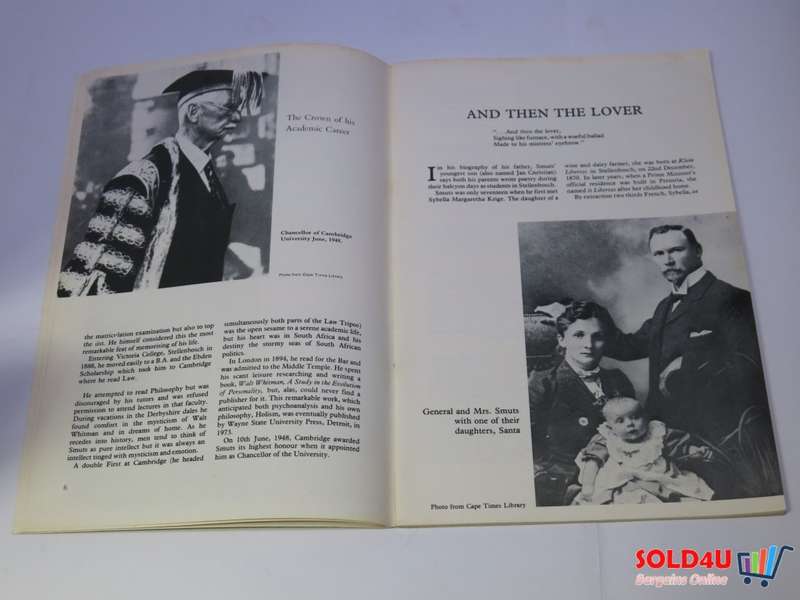 One Man in his Time - A Pictorial review of The Life of Jan Christian Smuts by Phyllis Scarnell Lean