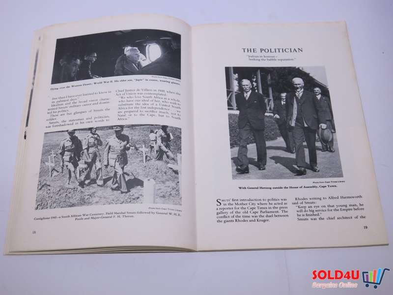 One Man in his Time - A Pictorial review of The Life of Jan Christian Smuts by Phyllis Scarnell Lean