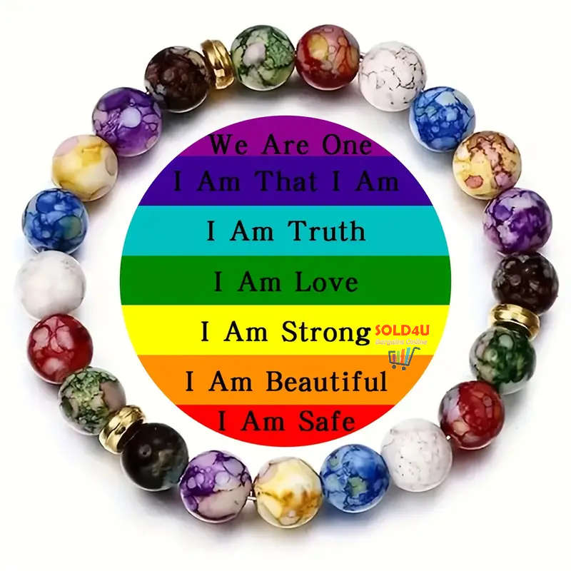 7 Chakra Reiki Healing Stone Bracelet Yoga Balance Energy Jewelry Handmade DIY Beaded Bracelets