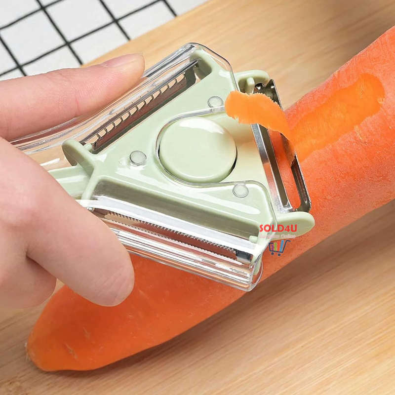 4 in 1 Vegetable Peeler Multifunctional Fruit Peelers with 3 Blades