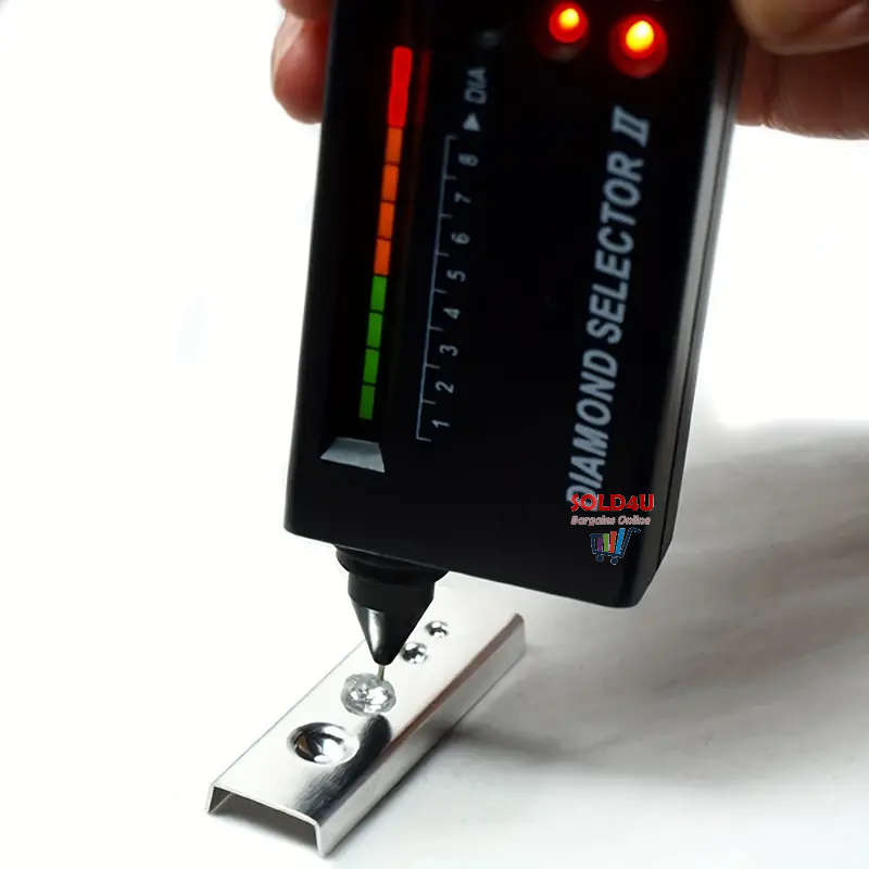 Diamond Tester High Accuracy Professional Selector II 9V Battery Included