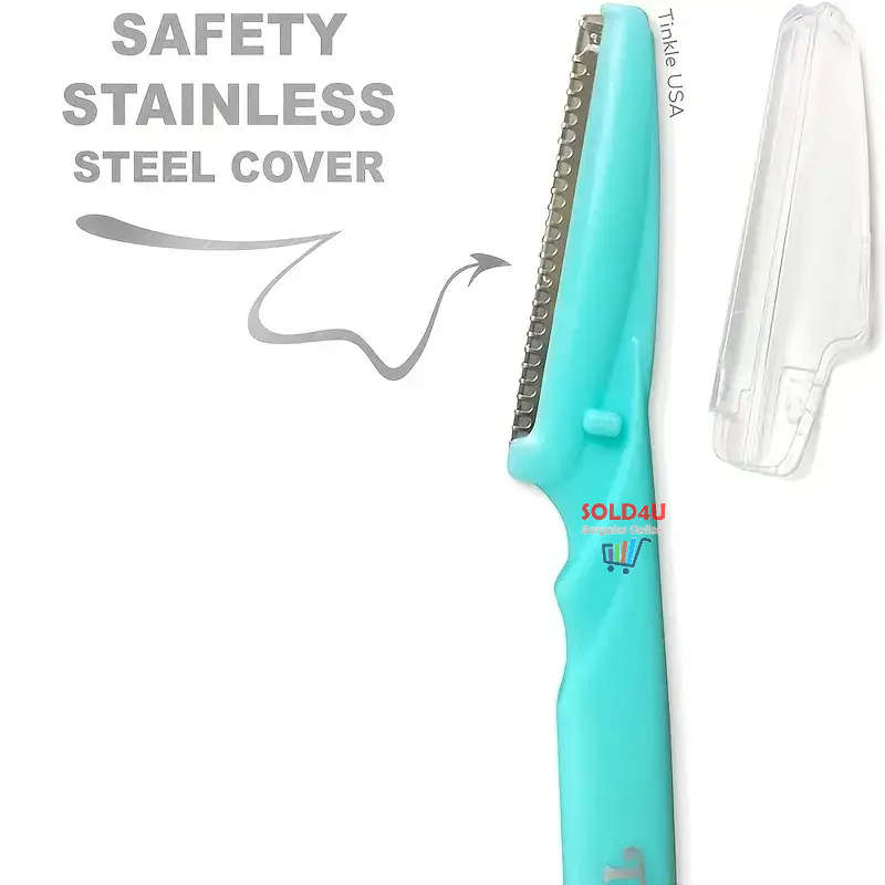 3pcs Eyebrow Trimmer Eyebrow Razor Professional Eyebrow & Facial Hair Trimmer Dermaplaning Tool
