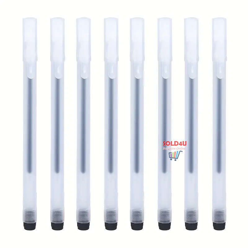 10-Pack Set BLACK Quick-Drying 0.5mm Needle Tube Gen Pens (1 bid gets 10 Pens)