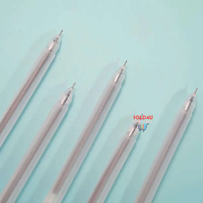 10-Pack Set BLACK Quick-Drying 0.5mm Needle Tube Gen Pens (1 bid gets 10 Pens)