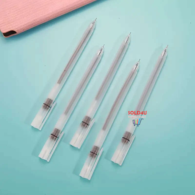 10-Pack Set BLACK Quick-Drying 0.5mm Needle Tube Gen Pens (1 bid gets 10 Pens)