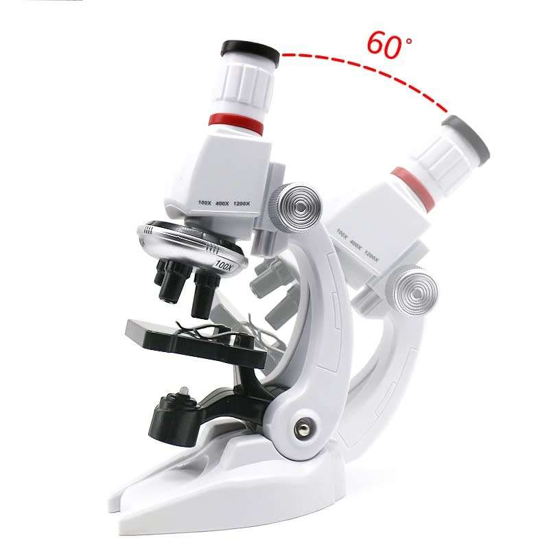 1200X Toy Biological Microscope with Cellphone Mount