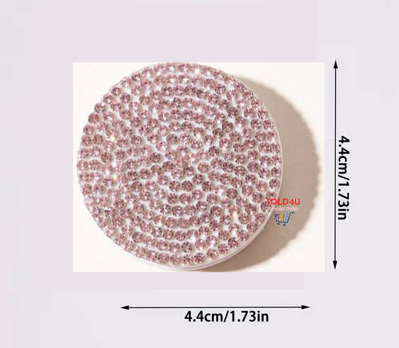 Glitter Push-Pull Mobile Phone Holder Bracket - Push And Pull Plastic Bracket for Mobile (PINK)