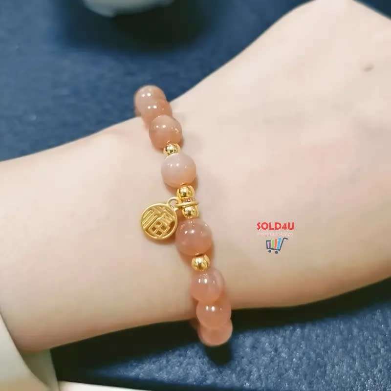 Lucky Fu Charm Beaded Bracelet Feng Shui Good Luck Bracelet