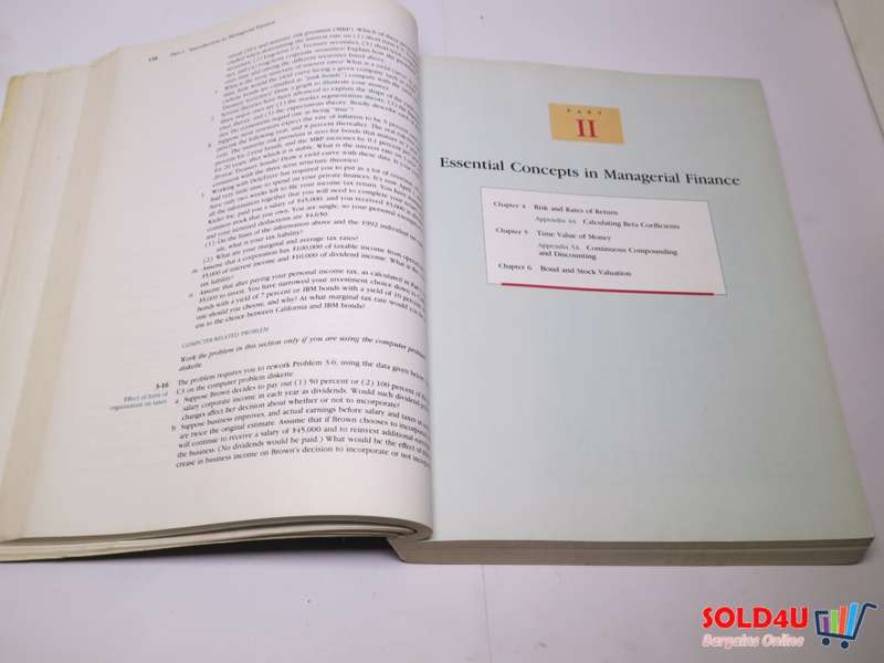 Essentials of managerial finance - J.Fred Weston , Eugene F.Brigham