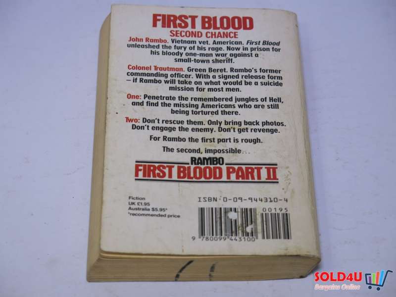 Rambo: First Blood, Part II -  David Morrell