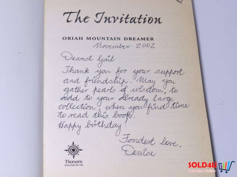 The Invitation - Oriah Mountain Dreamer